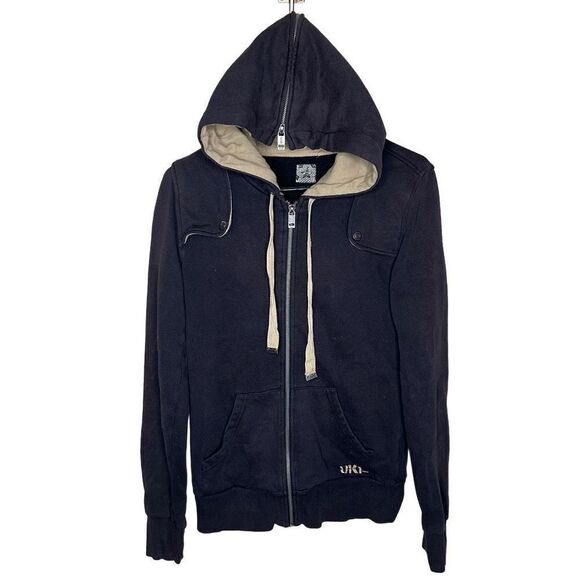 Y2K Oakley Crowl Neck Full Zip Hoodie - Picture 1 of 6